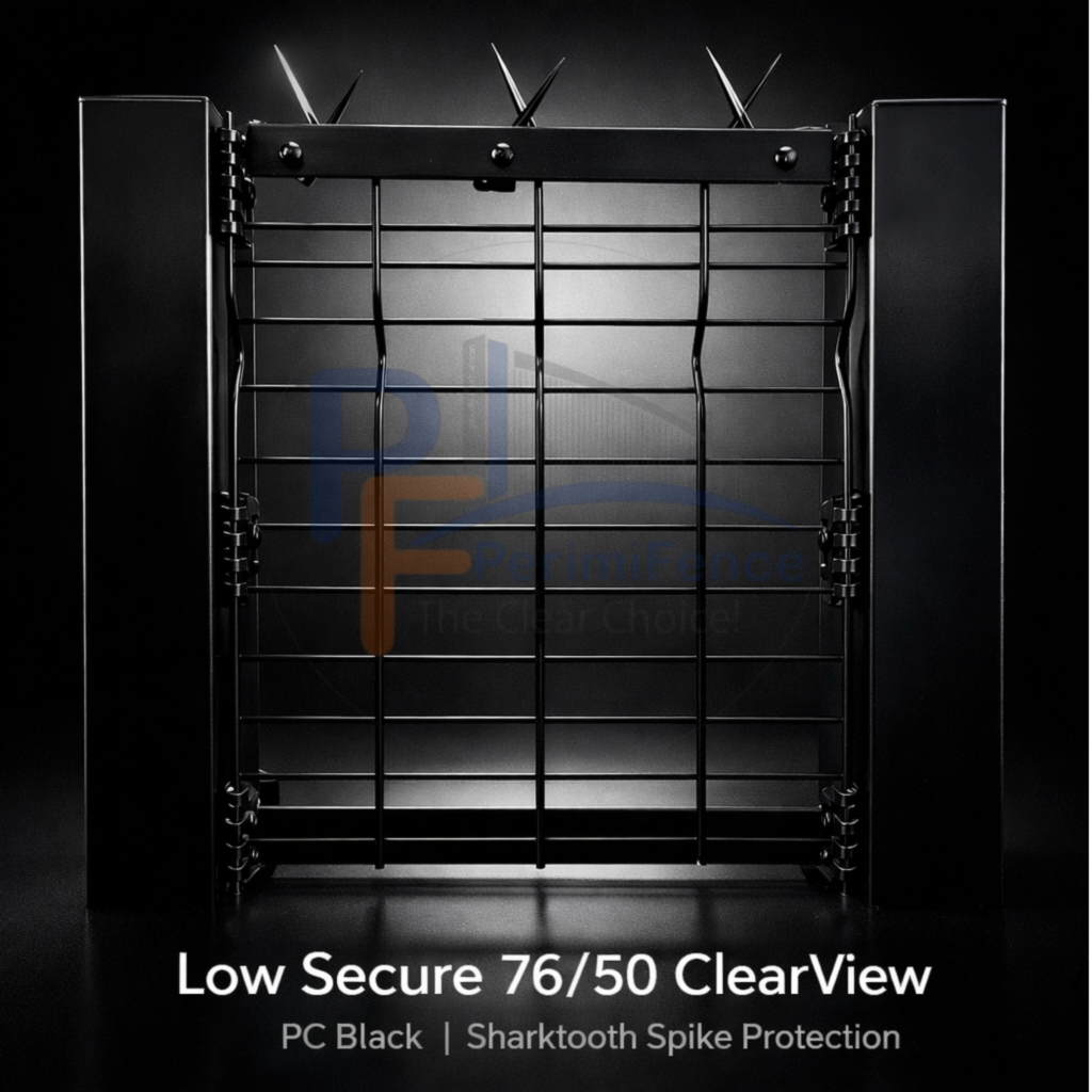 ClearView security fence installation by PerimiFence in Gauteng